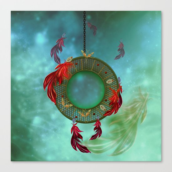 Wonderful dreamcatcher Canvas Print