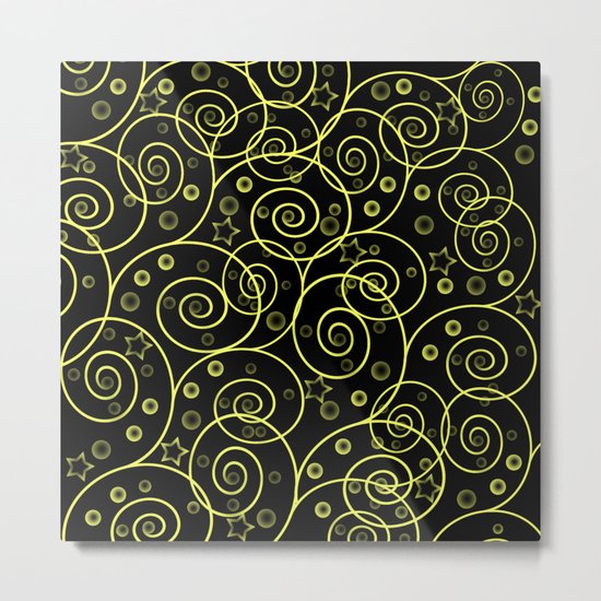 Abstract pattern. Metal Print