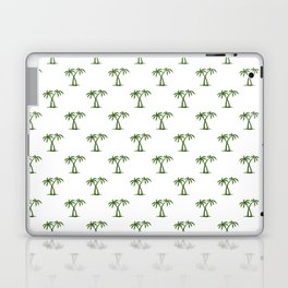 Green Palm Trees Pattern Laptop Skin