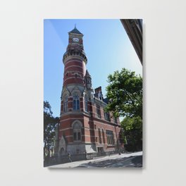 Jefferson Market Library Metal Print | Architecture, Old, Jeffersonmarket, Downtown, Tall, Day, City, Building, Library, Sunny 