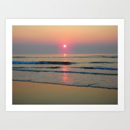 Sparkly Sunrise Art Print