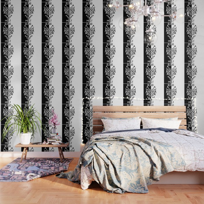 Alpha Wolf Wallpaper By Hustlercredo Society6