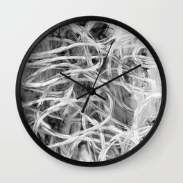 Abstract expressionist Art. Abstract Painting 32. Wall Clock