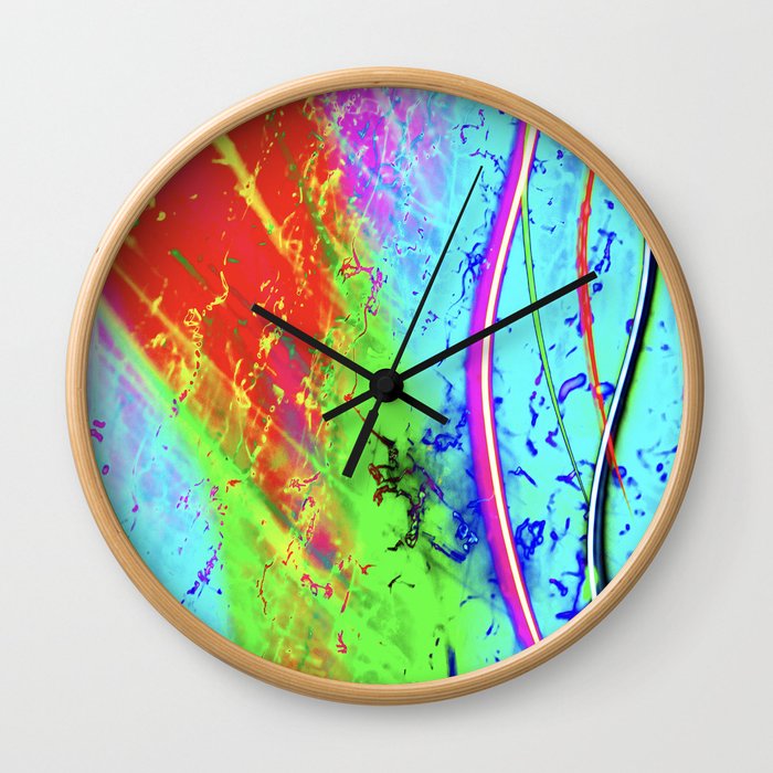 Color Tasting Wall Clock
