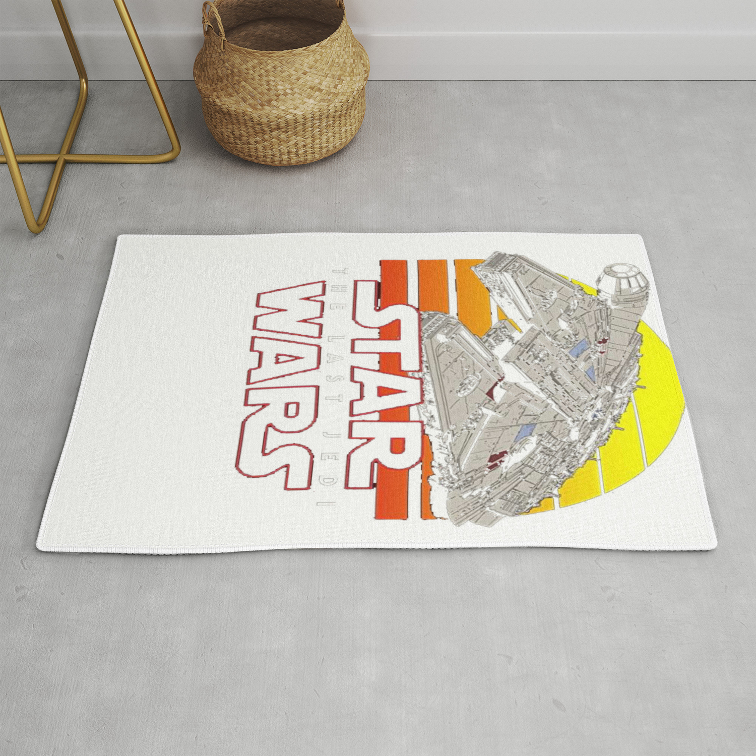 millennium falcon rug