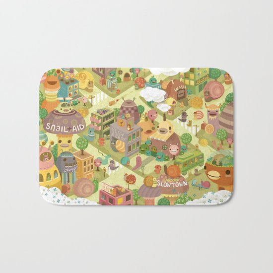 Slowtown Bath Mat