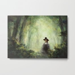 Merlin: Placing the sword in the stone Metal Print | Merlin, Magic, Illustration, Movies & TV, Swordinthestone, Bright, Forest, Digital, Painting, Green 