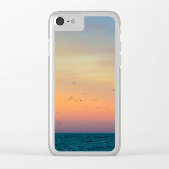 Night Flight Clear iPhone Case