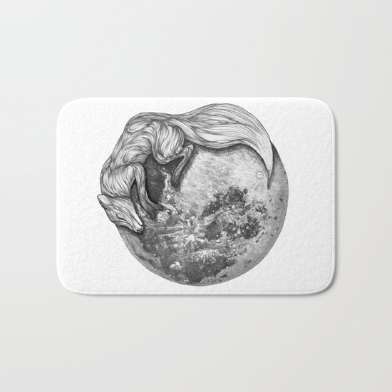 Moon Fox Bath Mat