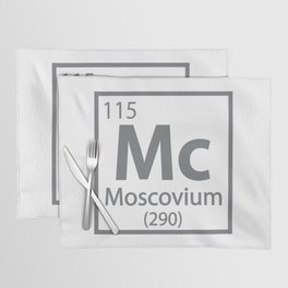 Moscovium - Russian Science Periodic Table Placemat