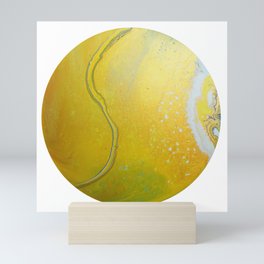 Yellow Sun I Mini Art Print