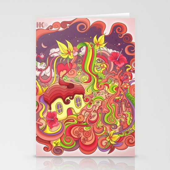 Cosmic Woods Stationery Cards