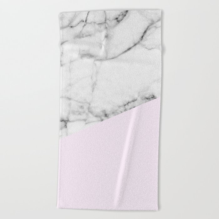 baby pink beach towel