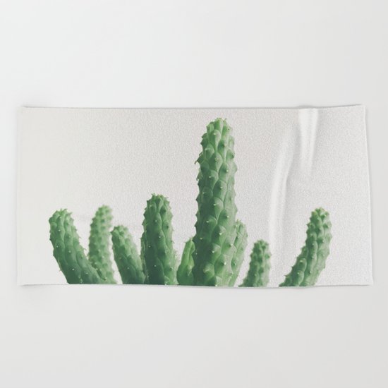 Green Fingers Beach Towel