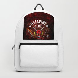 StrangerThings 4 Hellfire Club Logo Backpack | Phonecase, Tanktop, Crewnecksweatshirt, Hoody, Graphicdesign, T Shirt, Hellfireclublogo, Longsleevetshirt, Strangerthings4, Hellfireclub 