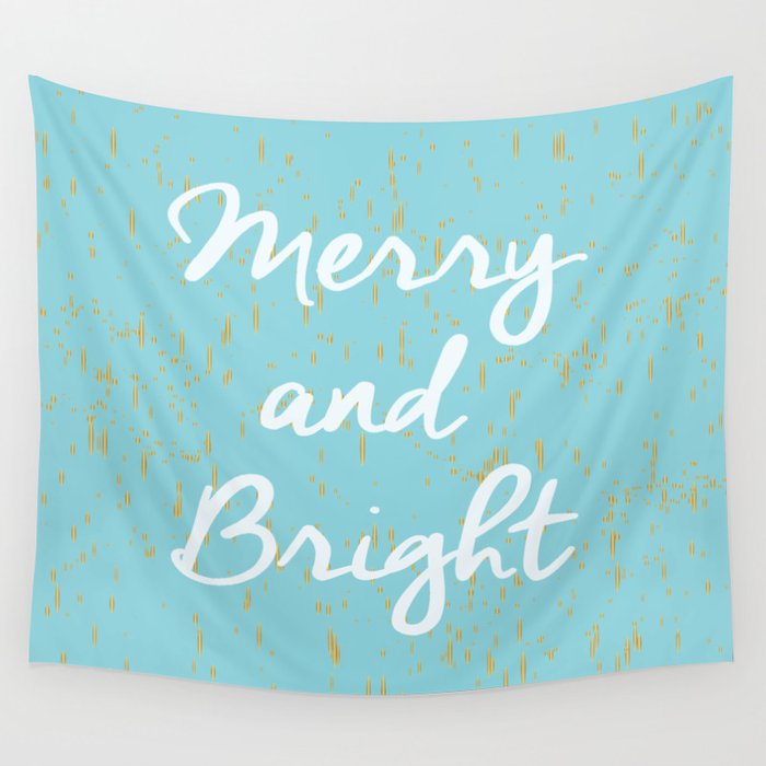 Merry and Bright Wall Tapestry