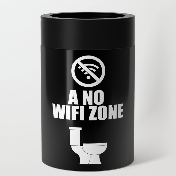 A no wifi free zone Can Cooler
