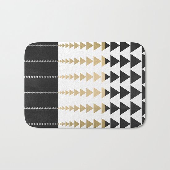 Minimal Triangles Bath Mat