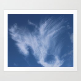 Beautiful cloud Art Print