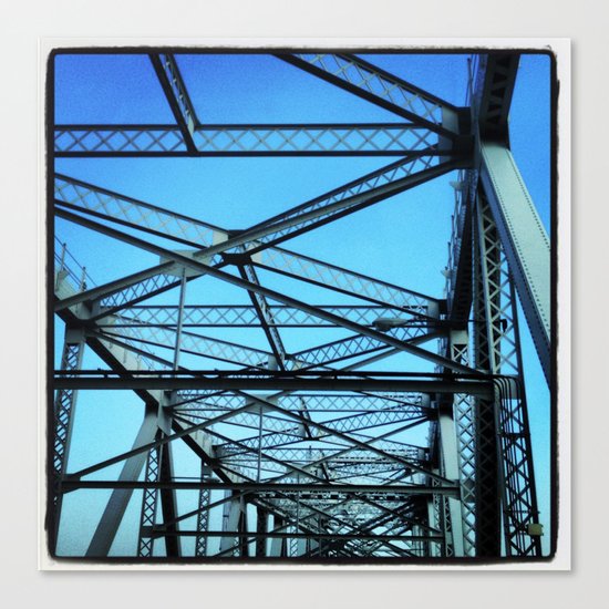 Beams and Joints Canvas Print
