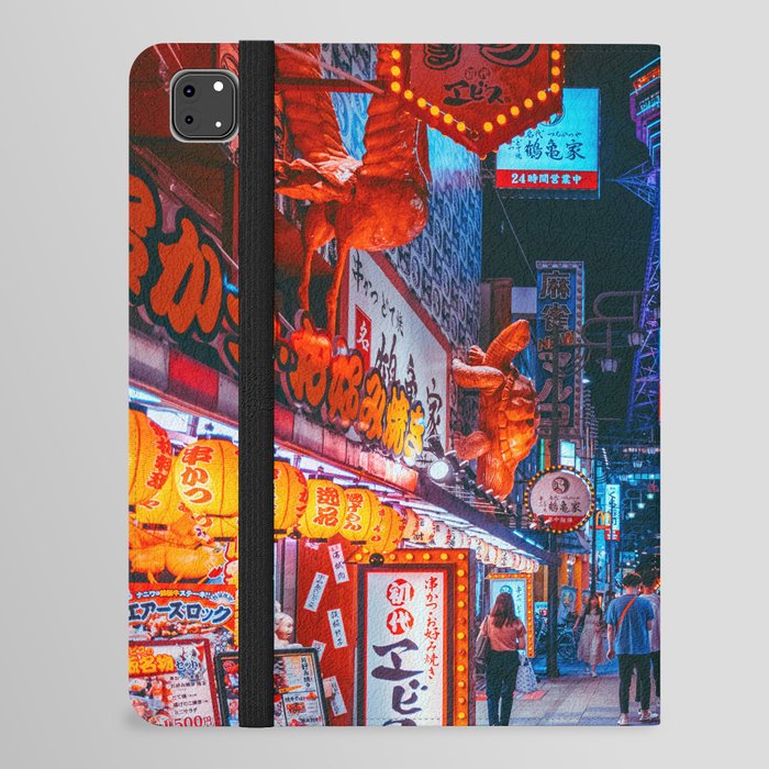 Osaka City Anime Scenes  iPad Folio Case