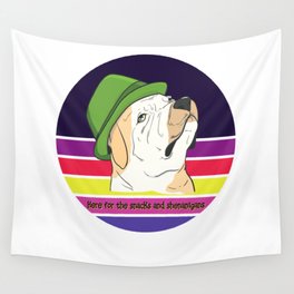 Shenanigans and Snacks Wall Tapestry