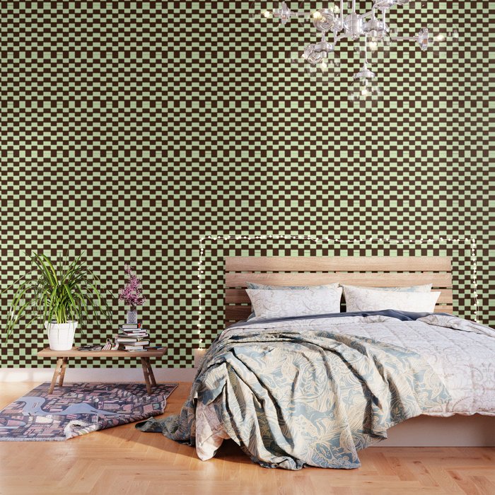 2 Abstract Grid Checkered 220718 Valourine Design  Wallpaper