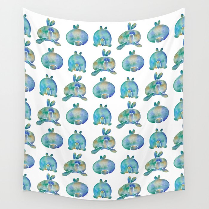 Bunny Butts Wall Tapestry