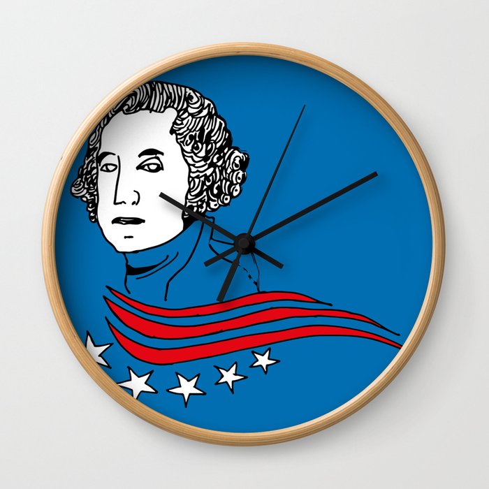 President George Washington Wall Clock