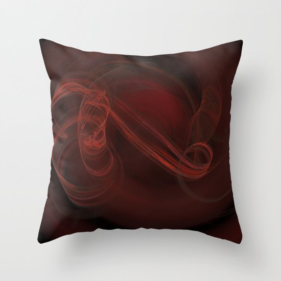 Burn Throw Pillow