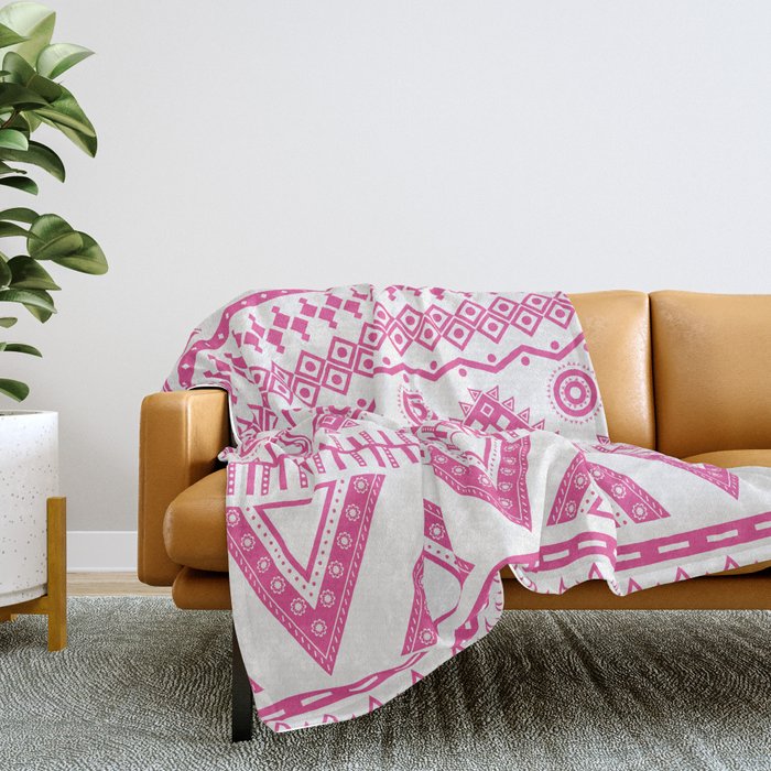 Pink clearance aztec blanket