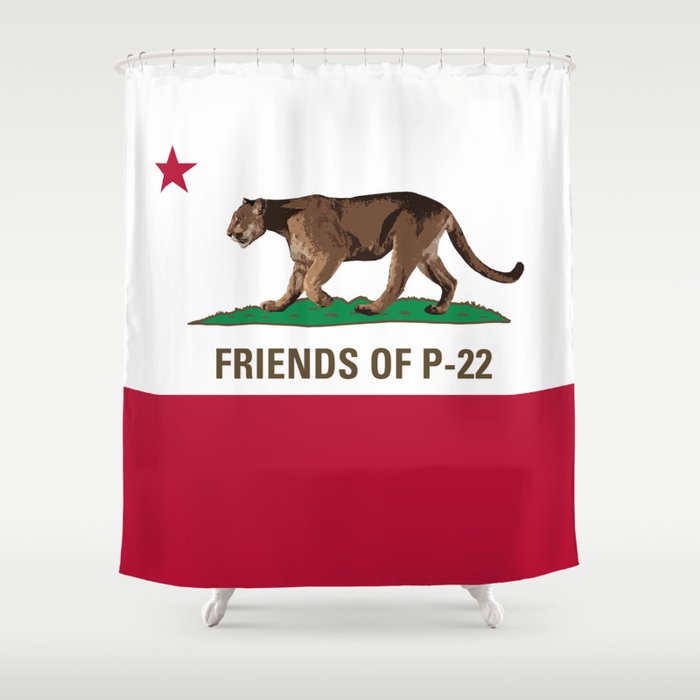 Friends of P-22 Shower Curtain