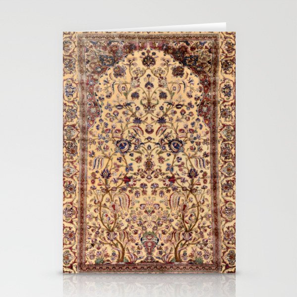 Antique Oriental Persian Kashan  Stationery Cards
