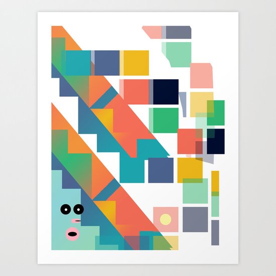 Gumby Does LSD Art Print