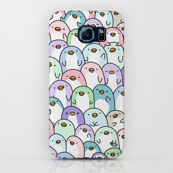 penguin snuggles iphone case