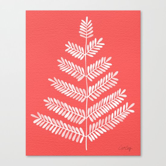 Melon Leaflets Canvas Print
