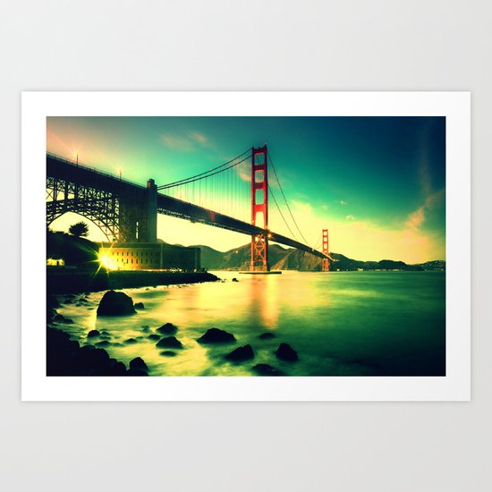 High Bridge Art Print