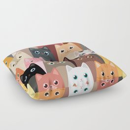 Cats Pattern Floor Pillow