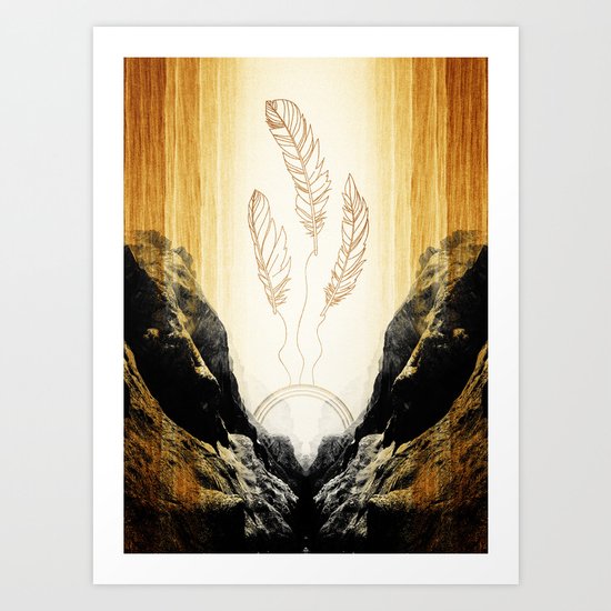 Dream catcher Art Print