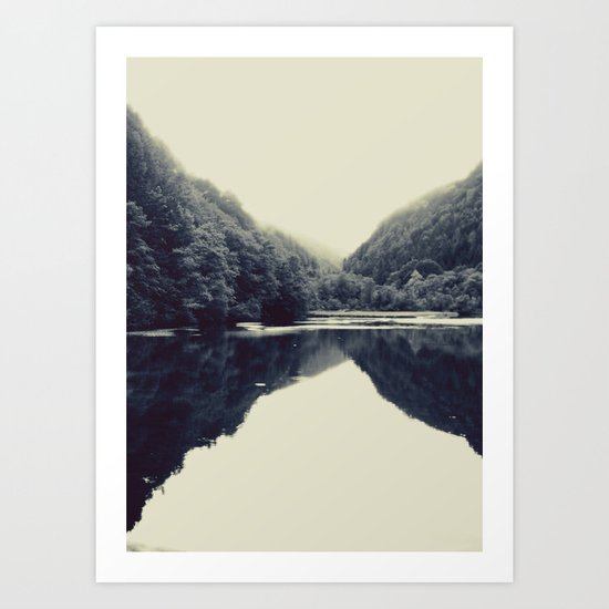 The Lake Art Print
