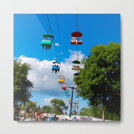 Minnesota State Fair Sky Ride Metal Print | Photo 