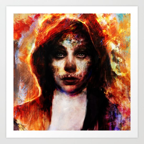 unwanted wedding Art Print