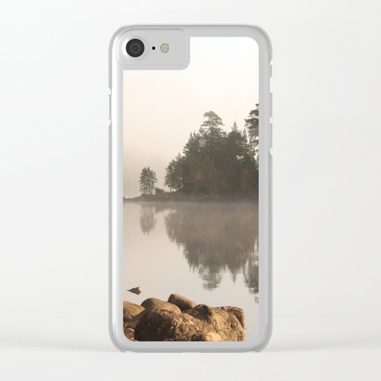 From a different perspective Clear iPhone Case