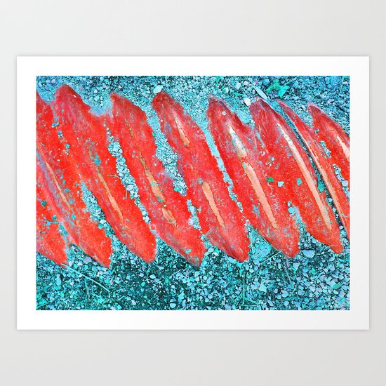 Not Nail Polish Art Print