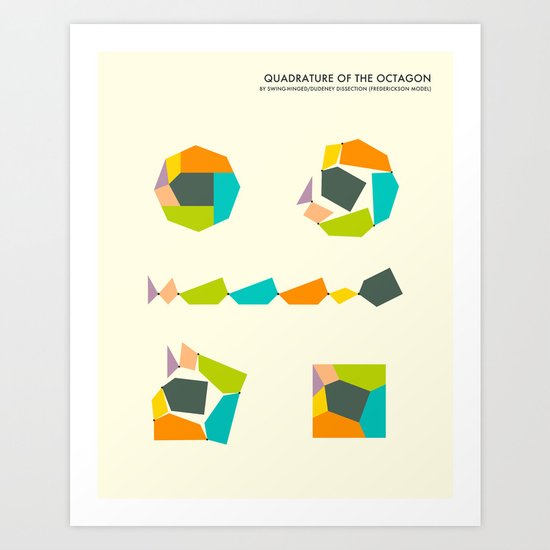 QUADRATURE OF THE OCTAGON Art Print
