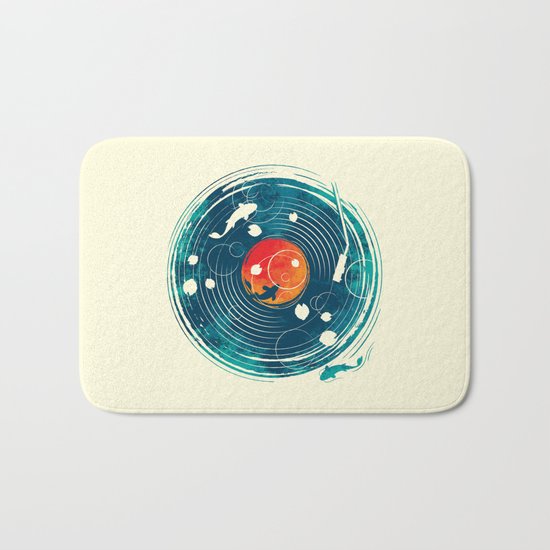 Sound of Water Bath Mat