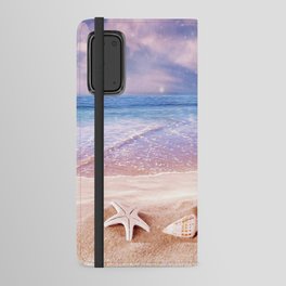 Seashells on the beach Android Wallet Case
