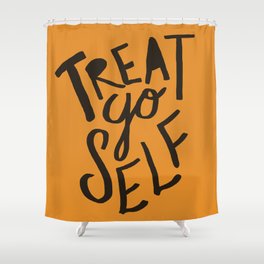 Halloween Treat Yo Self Shower Curtain