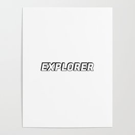 Explorer  Poster
