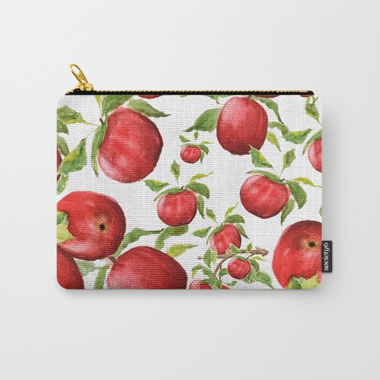 red apple Carry-All Pouch